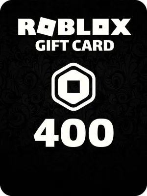 400 Robux Gift Card
